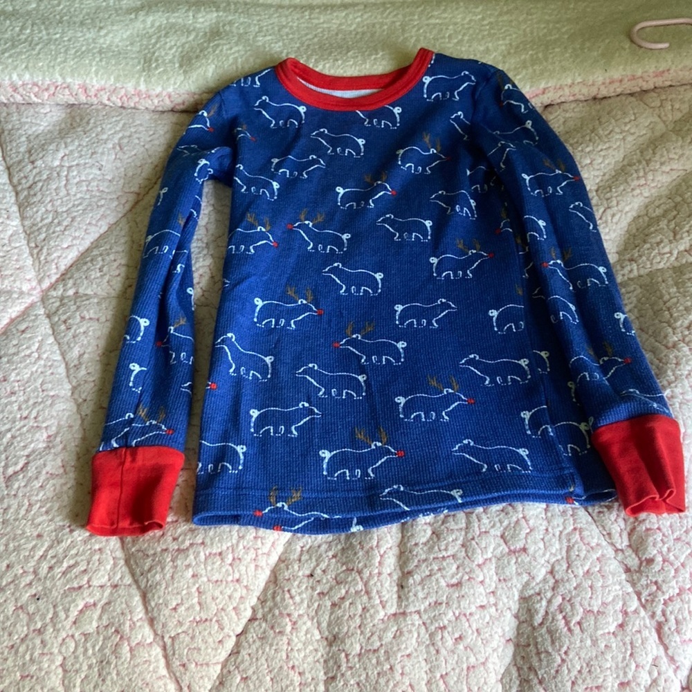 Boys matching PJ set from LANDS END